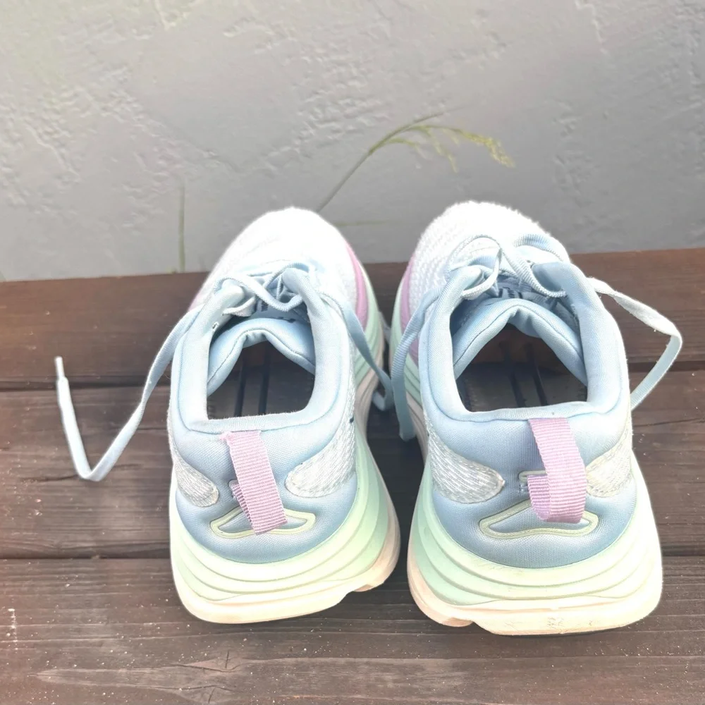 Hoka One One light blue